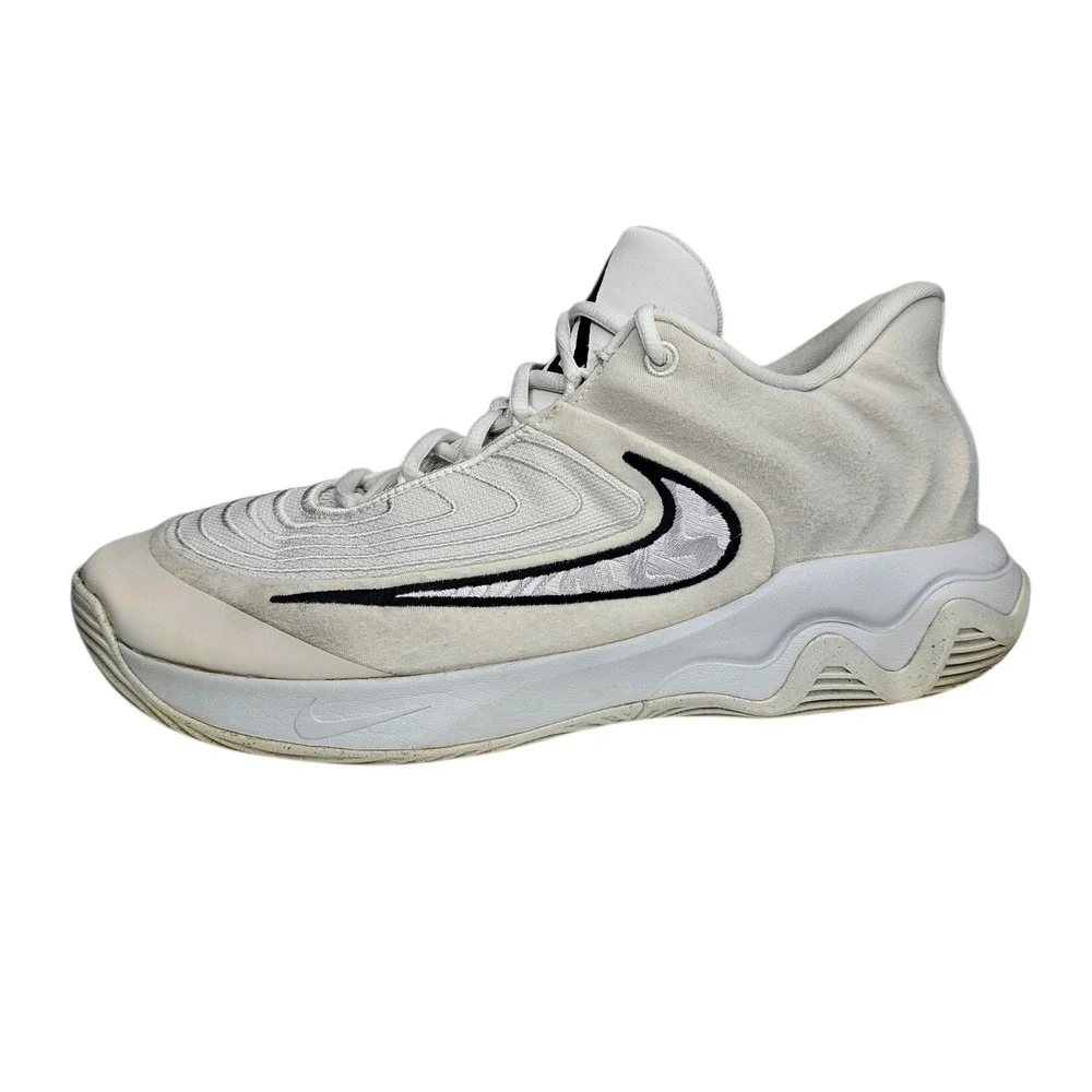 Nike Giannis Immortality 4 Mens 12 White Basketball Shoes FQ3680-100 Sneaker